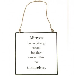 Obrazek Szklany z Napisami 1