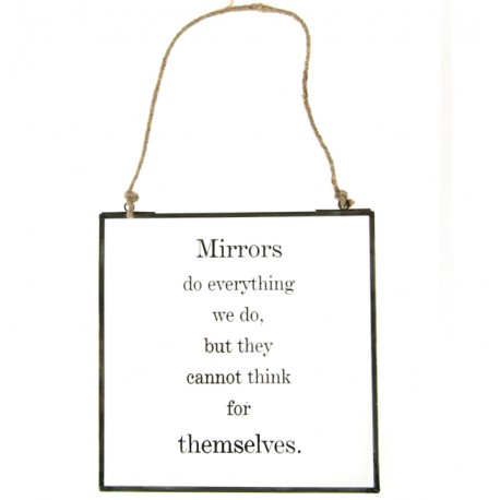 Obrazek Szklany z Napisami 1