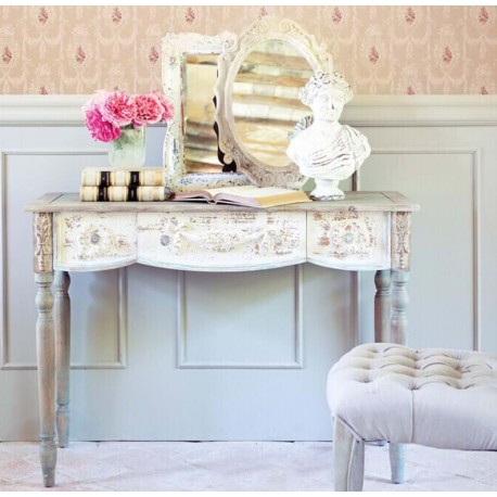 Konsola w Stylu Shabby Chic Blanc Mariclò