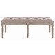 Ławka w Stylu Prowansalskim Pikowana Blanc Mariclò A