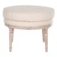 Ławka w Stylu Prowansalskim Okrągła Blanc Mariclò