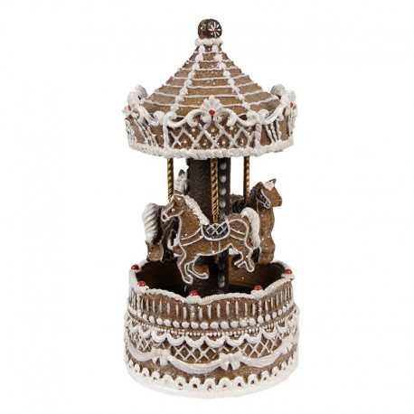 Pozytywka Bożonarodzeniowa Karuzela z Piernika Clayre & Eef