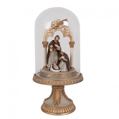 Szopka Bożonarodzeniowa w Szklanym Kloszu Clayre & Eef