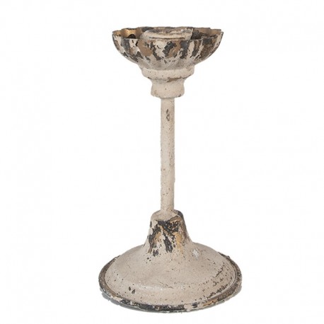 Wysoki Świecznik Prowansalski 16 cm Clayre & Eef