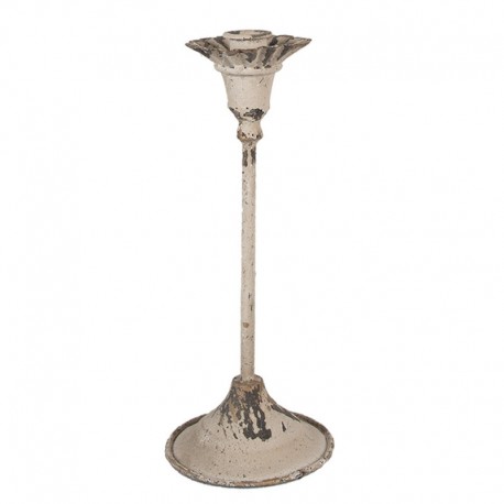 Wysoki Świecznik Prowansalski 27 cm Clayre & Eef