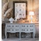 Komoda Prowansalska Blanc Mariclo' Szara A