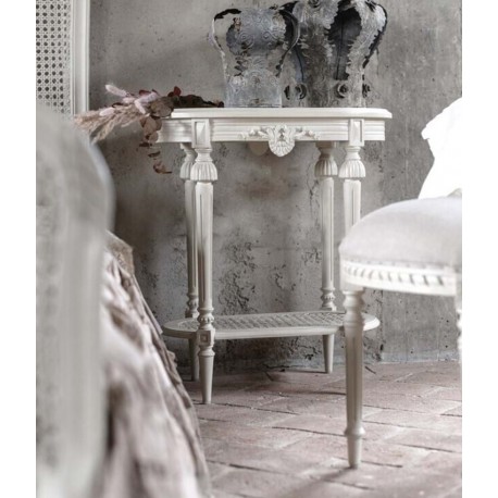 Stolik w Stylu Prowansalskim Blanc Mariclò B