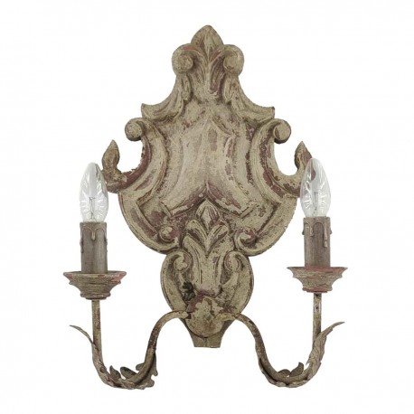 Kinkiet w Stylu Prowansalskim Blanc Mariclò A