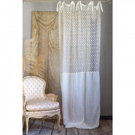 Firany Prowansalskie Blanc Mariclo' 2 szt. D