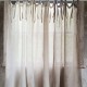 Lniane Zasłony Prowansalskie Blanc Mariclo' 2 szt. B