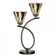 Lampa Stołowa Tiffany Witrażowa 3K Clayre & Eef