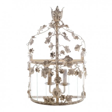 Kinkiet Prowansalski Klatka Blanc Mariclò
