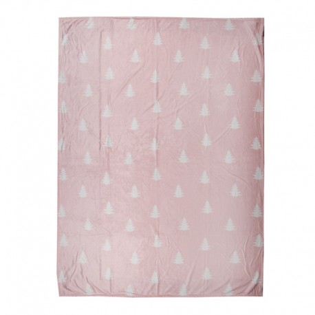 Świąteczny Koc z Choinkami Clayre & Eef