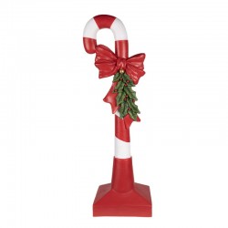 Duża Figurka Świąteczna Laska Cukrowa 100 cm Clayre & Eef