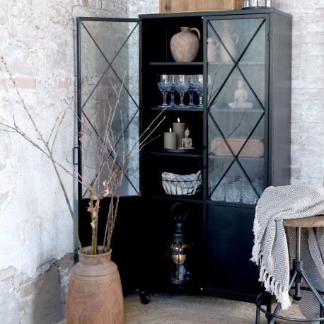 Witryna Industrialna Chic Antique