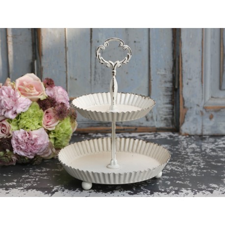 Metalowa Etażerka Prowansalska Chic Antique 2