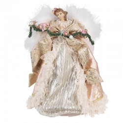 Dekoracja Świąteczna Anioł 40 cm Clayre & Eef