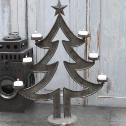 Metalowa Choinka Świecznik Chic Antique DRUGA KATEGORIA