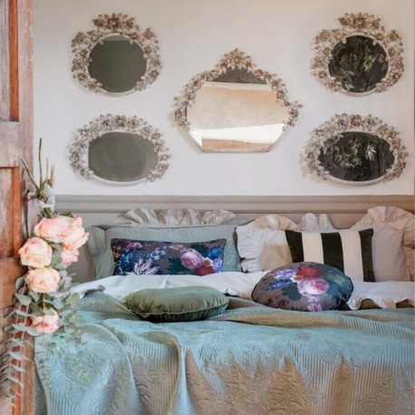 Lustro w Stylu Prowansalskim Blanc Mariclo' D