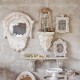 Lustro w Stylu Prowansalskim Blanc Mariclo' C