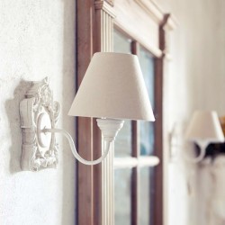 Kinkiet w Stylu Prowansalskim Blanc MariClo' C