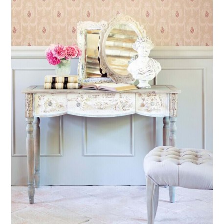 Lustro w Stylu Prowansalskim Blanc Mariclo' H