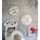 Lustro w Stylu Prowansalskim Blanc Mariclo' H