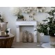 Imitacja Kominka w Stylu Prowansalskim Chic Antique