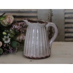 Dzbanek Ceramiczny Chic Antique Pudrowy