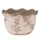 Osłonka Na Doniczkę Ceramiczna w Kwiaty D Clayre & Eef