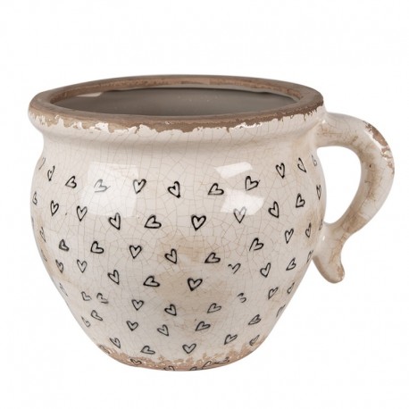 Osłonka Na Doniczkę w Serca H Clayre & Eef