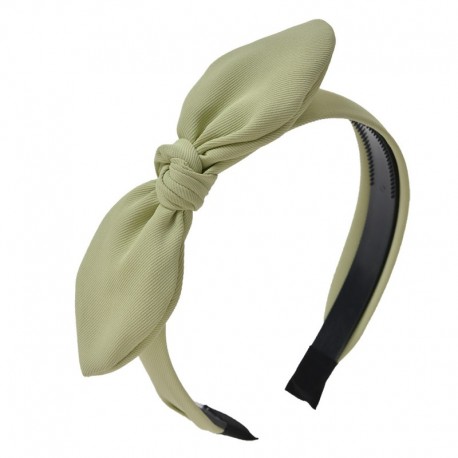 Zielona Opaska Do Włosów z Kokardką A Clayre & Eef