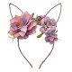 Opaska Do Włosów Dziecięca Królik z Kwiatami B Clayre & Eef