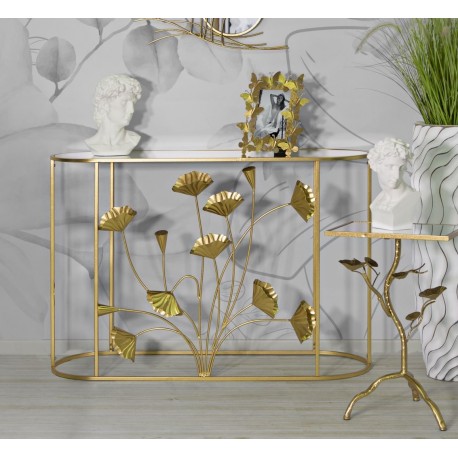 Złota Konsola Glamour Flow Mauro Ferretti