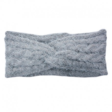 Ciepła Opaska Na Głowę Szara B Clayre & Eef