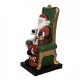 Duża Figurka Świąteczna Mikołaj Siedzący Clayre & Eef
