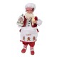 Figurka Świąteczna Mikołaj w Materiałowym Ubraniu J Clayre & Eef