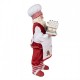 Figurka Świąteczna Mikołaj w Materiałowym Ubraniu J Clayre & Eef