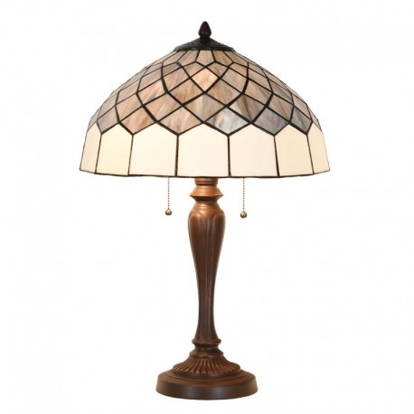 Lampa Stołowa Tiffany 4D Clayre & Eef
