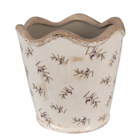 Osłonka Na Doniczkę w Oliwki D Clayre & Eef