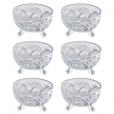 Szklane Miseczki 6 szt. C Clayre & Eef