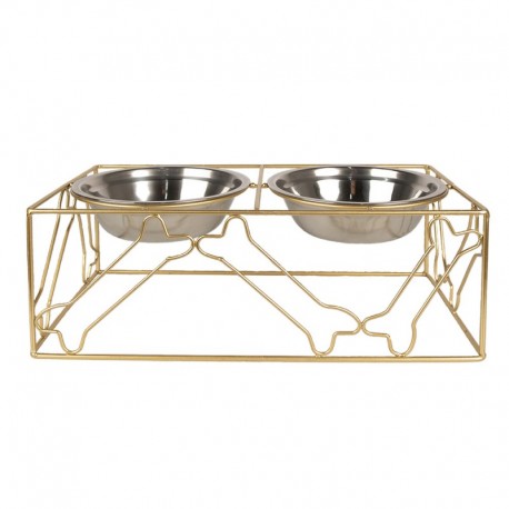Miski Dla Psa Na Złotej Podstawce Clayre & Eef