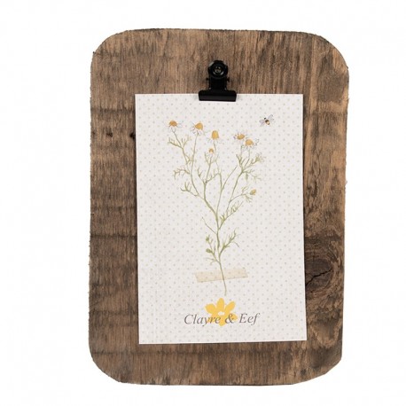 Ramka Na Zdjęcie z Klipsem Rustykalna B Clayre & Eef