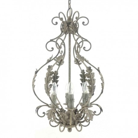 Żyrandol w Stylu Prowansalskim Blanc Mariclò D