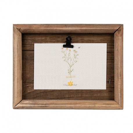 Ramka Na Zdjęcie z Klipsem Rustykalna H Clayre & Eef