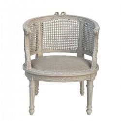 Krzesło/Fotel w Stylu Francuskim Blanc Mariclò A