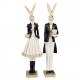 Figura Zająca w Ubraniu Wysoka C Clayre & Eef