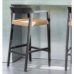 Drewniane Krzesło Barowe Skandynawskie Emma C J-Line