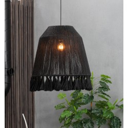 Lampa Boho Wisząca Czarna Celia B