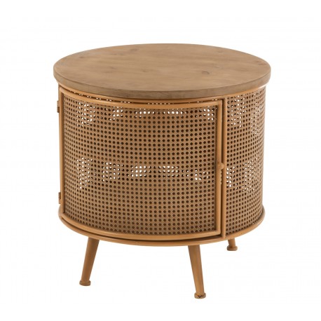 Szafka Nocna W Stylu Skandynawskim Boho J-Line